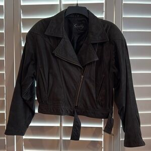 Scully Women’s Genuine Leather Biker Jacket